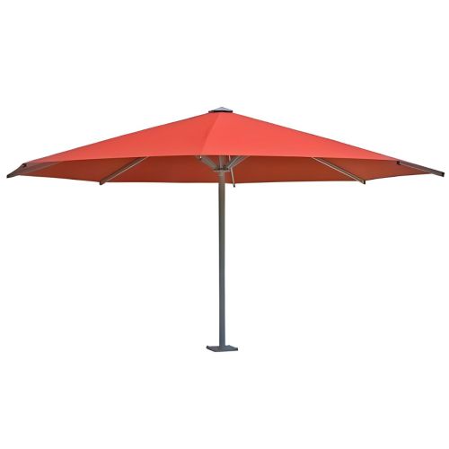 Italian Piazza Heavy Duty Centre Post Umbrella Red 