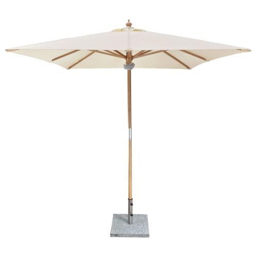 Sunranger Tuscan Timber Centre Post Umbrella Beige Square