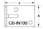 Internal Corner Bracket - Short