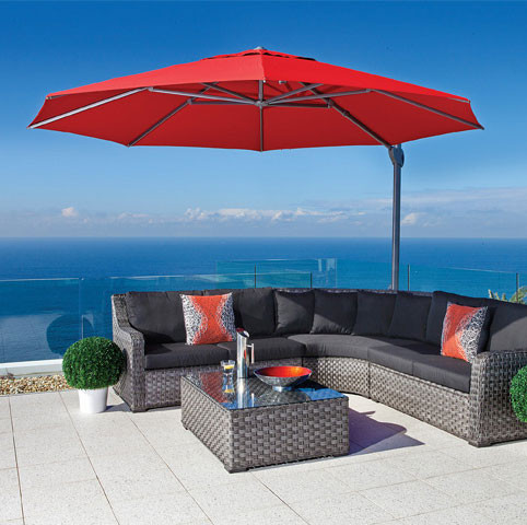 Offset Cantilever Patio Umbrellas