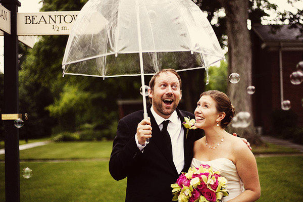 Rain umbrellas