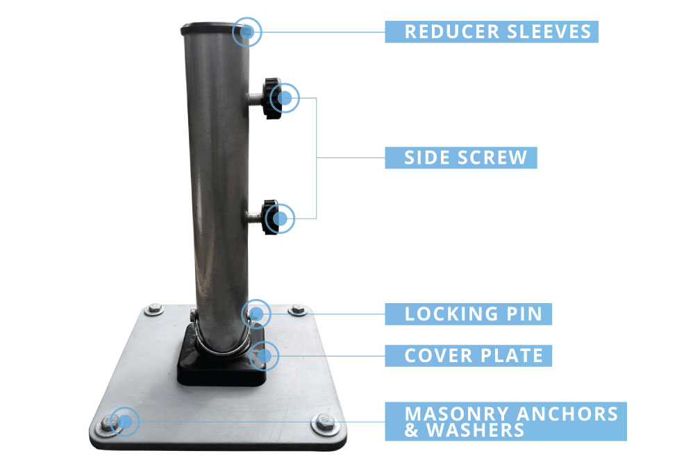 Sunranger Bolt-down Baseplate